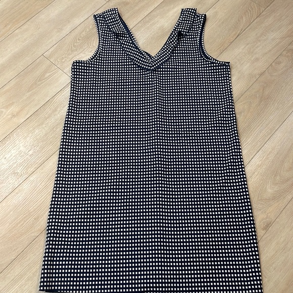 Mango, blue and white gingham dress, size L - Picture 1 of 3